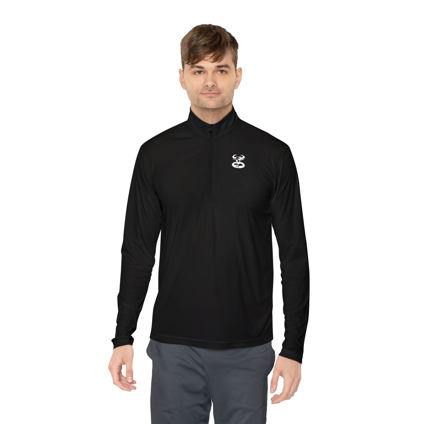 Beef or Eel "No Games" 1/4-Zip Pullover